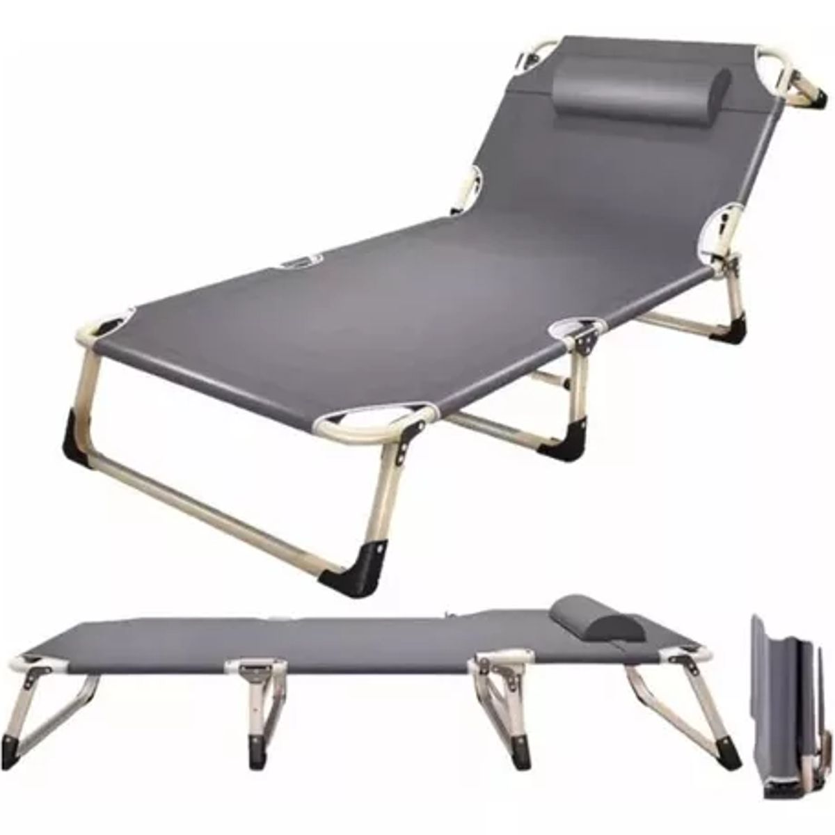 Silla Cama Plegable Portable Para Playa Camping Y Piscina, marca GENERICO - Foto Principal