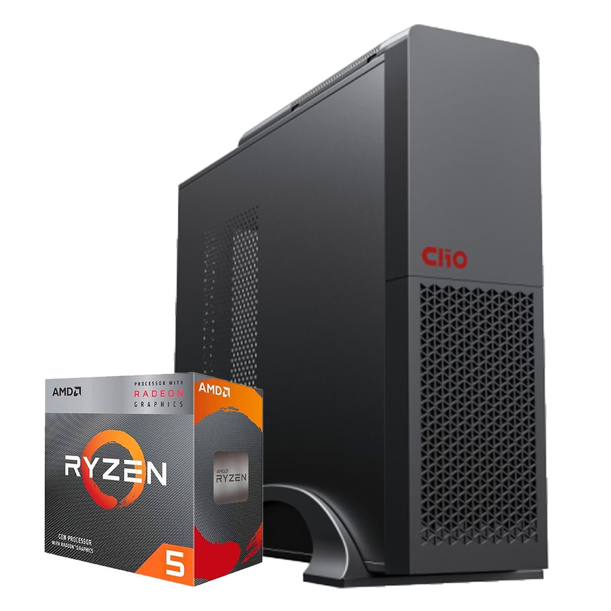 HYPERPC - PC oficina mini AMD RYZEN 5 5600GT 16gb 1Tb Radeon Vega WiFi