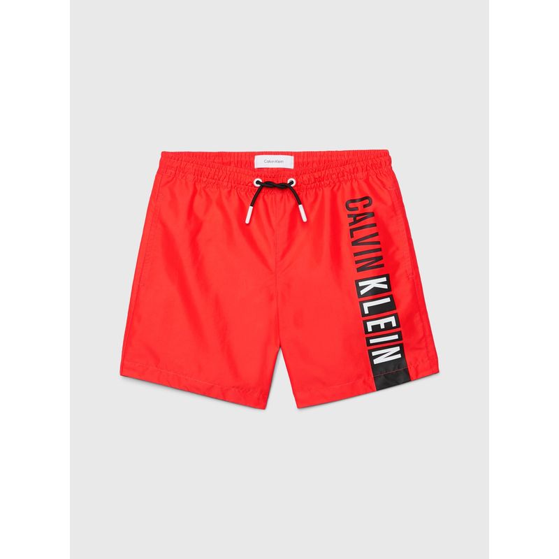 CALVIN KLEIN - Traje de Baño Niño Intense Power Rojo Calvin Klein
