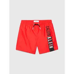 CALVIN KLEIN - Traje de Baño Niño Intense Power Rojo