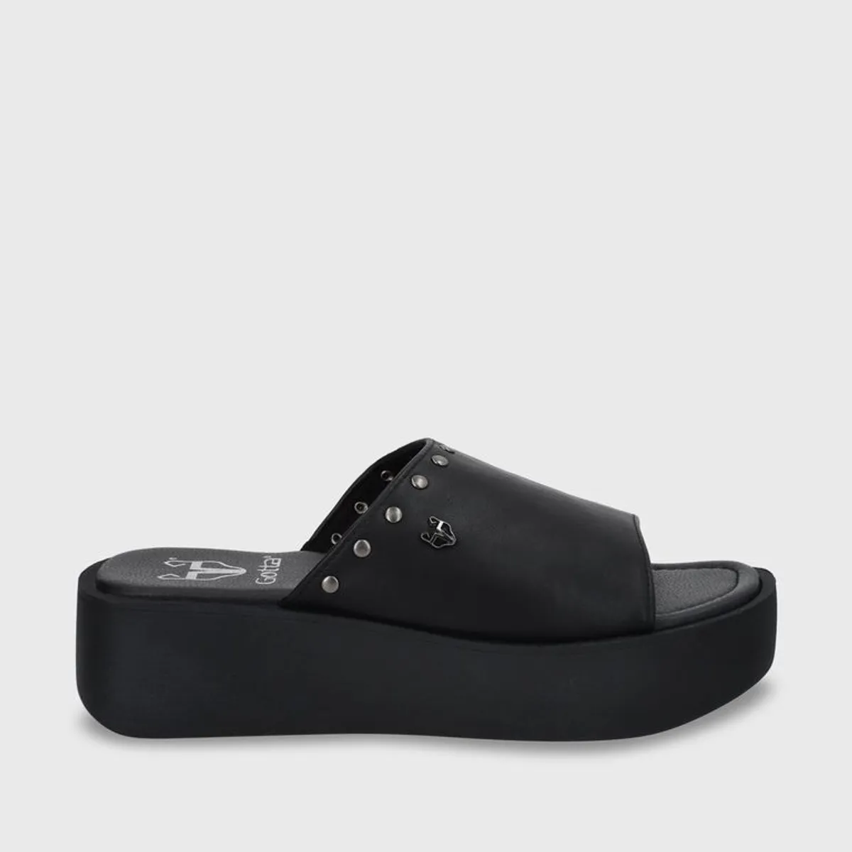 GOTTA - Sandalia Plataforma Negro Mujer 53730