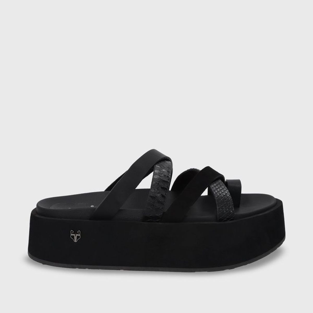 GOTTA - Sandalia Plataforma Negro Mujer 55940