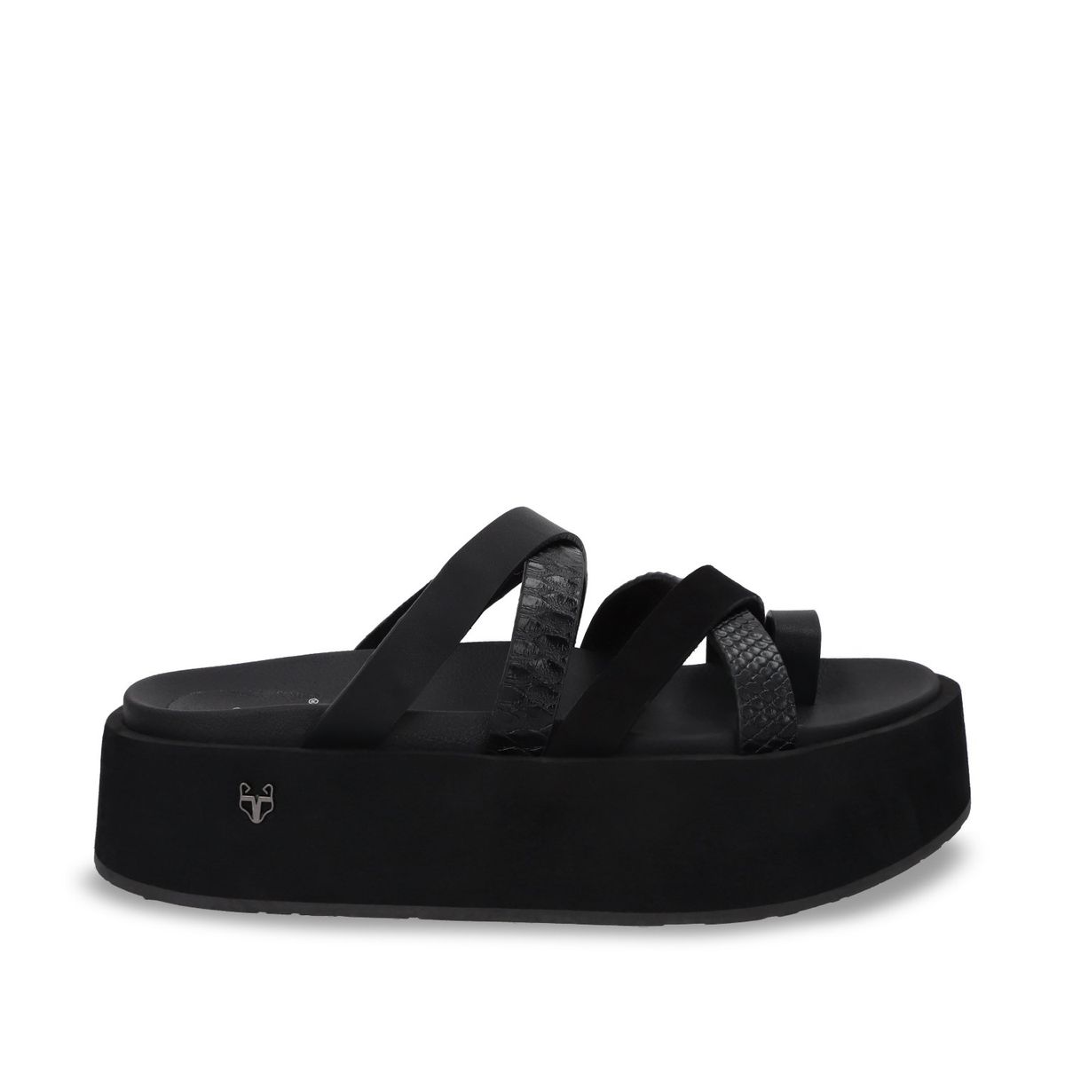 GOTTA - Sandalia Mujer Negra Plataforma 55940 Gotta
