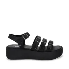GOTTA - Sandalia Mujer Negra Plataforma 53731 Gotta.