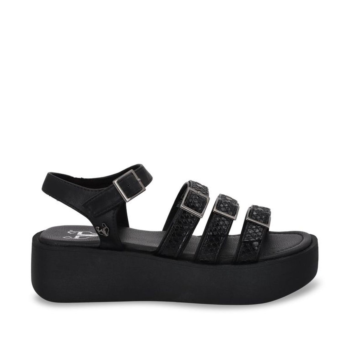 GOTTA - Sandalia Plataforma Negro Mujer 53731