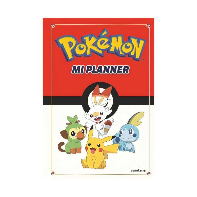 TOP10BOOKS - LIBRO PLANNER DE POKÉMON / THE POKÉMON COMPANY / MONTENA