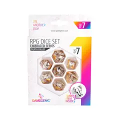 GAMEGENIC - Set 7 Dados Rol Embraced Death Valley