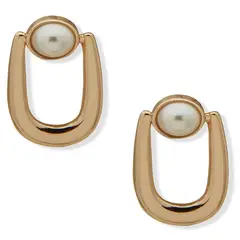 ANNE KLEIN - Aros Dorado Mujer - Dorado