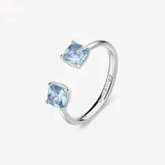 BROSWAY - Anillo FCL11B Celeste Mujer - Celeste