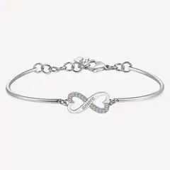 BROSWAY - Pulsera Chakra Plateada