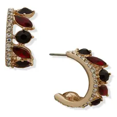 ANNE KLEIN - Aros Rojo Mujer - Rojo