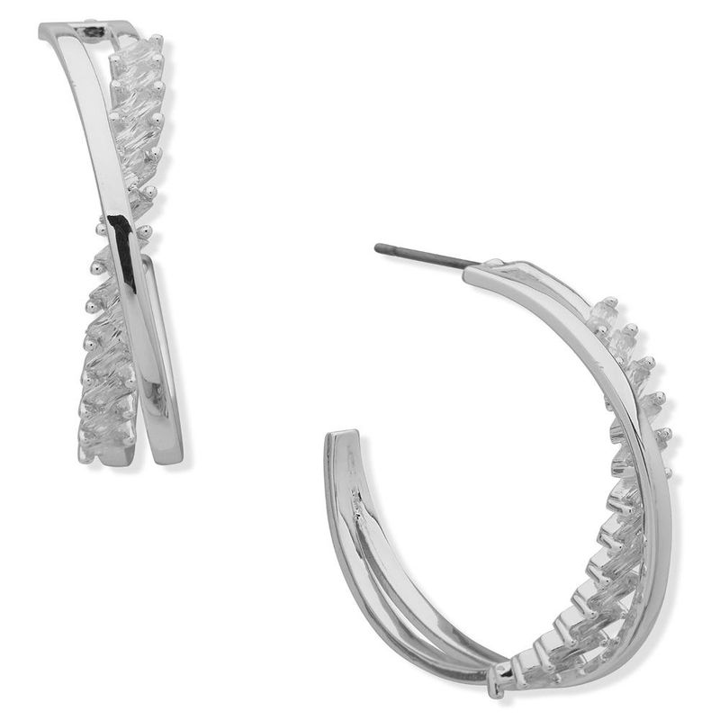 ANNE KLEIN - Aros Anne Klein Plateado Mujer - Plateado