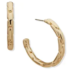 ANNE KLEIN - Argollas Dorado Mujer - Dorado