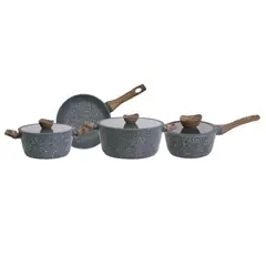 KEEP - Batería De Cocina 7 Piezas Rokka Granite Line