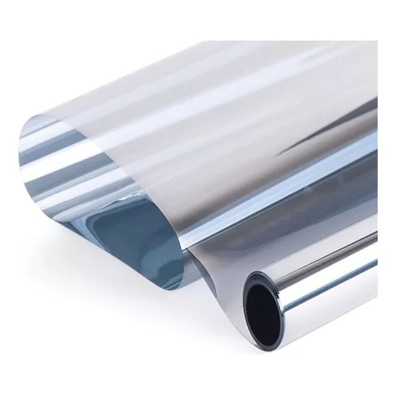 KUANGYE - Papel Polarizado Espejado Cromo 15% Auto Casa Ventana 1,5 M * 1 M