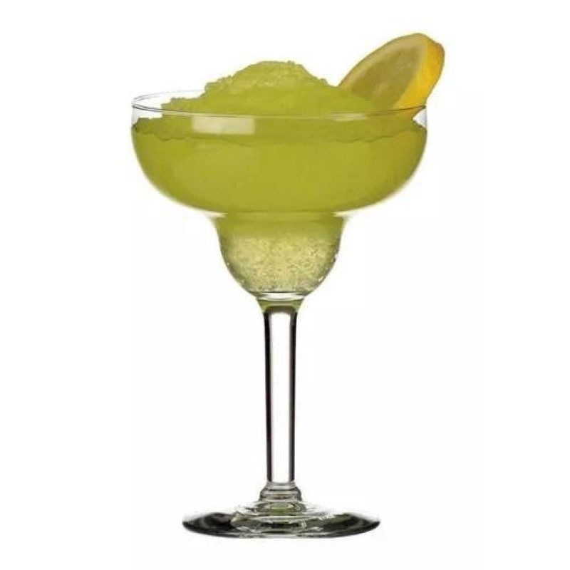GENERICO - 6 Copas Margarita Coctel 335ml Color Transparente