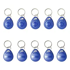 GENERICO - 10x Tag Llavero Rfid Nfc 125khz Control Acceso Proximidad