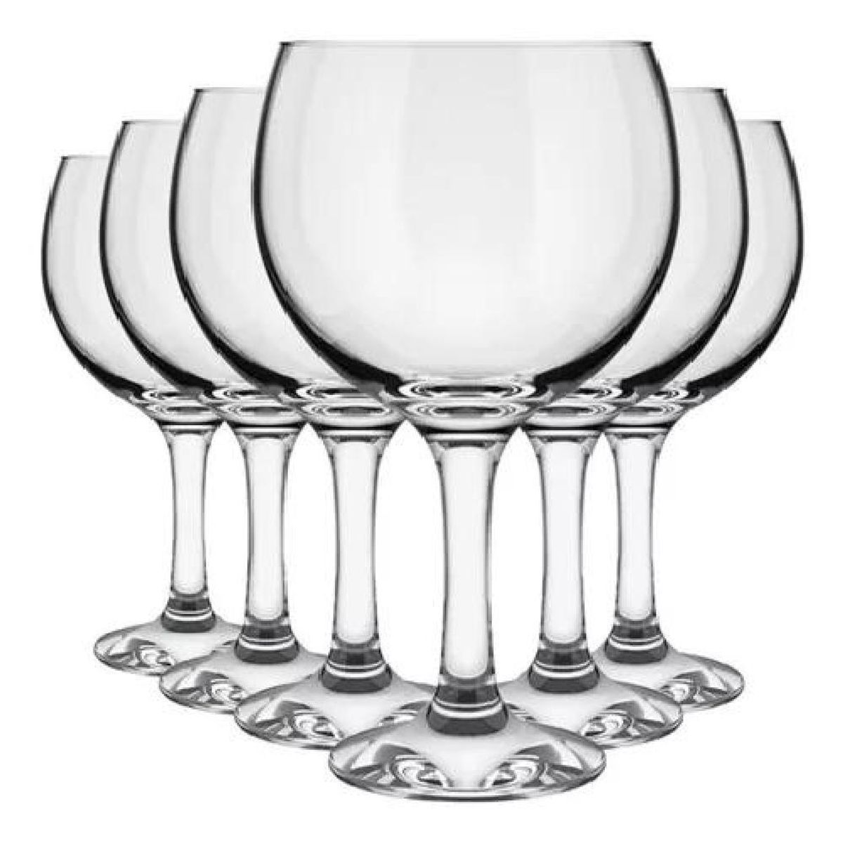 GENERICO - Set De 6 Copas Balon Gin Tonic 600ml Nadir Color Cristal