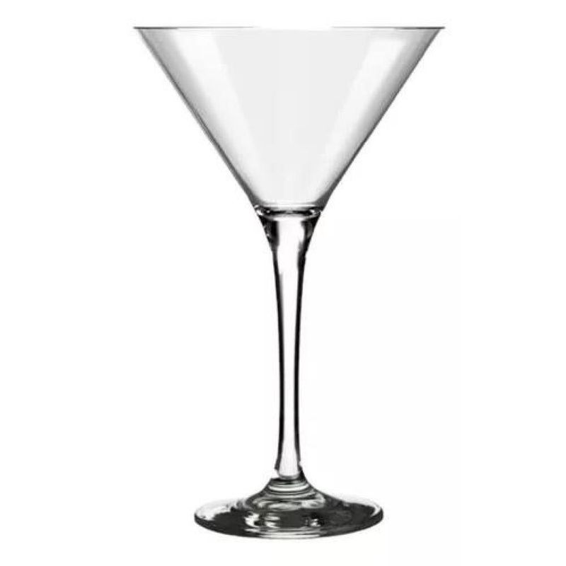 GENERICO - Copa Martini De Vidrio Coctel 85 Oz  100 Ml C6pzs Nadir