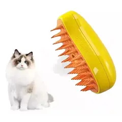 GENERICO - Cepillo Automático Para Gatos A Vapor 3 En 1