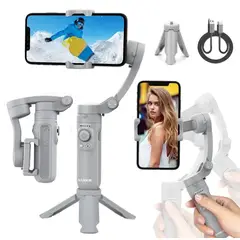 GENERICO - Estabilizador para Celular Soporte 3- Axis Antivibración