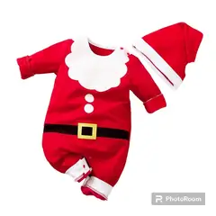 ANGO - Enterito bebé NAVIDAD VIEJITO PASCUERO Y GORRO