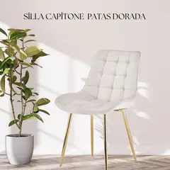 GENERICO - Silla Capitone Top BEIGE
