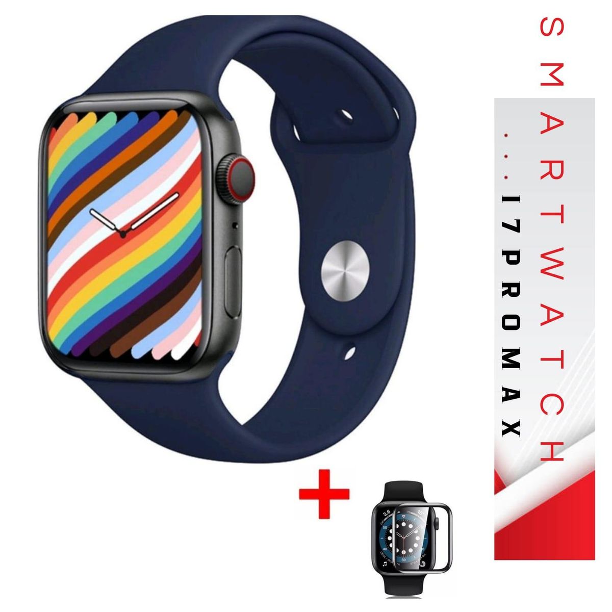 UNIVERSAL - RELOJ I7 PROMAX INTELIGENTE SMARTWACH 2024 - Azul