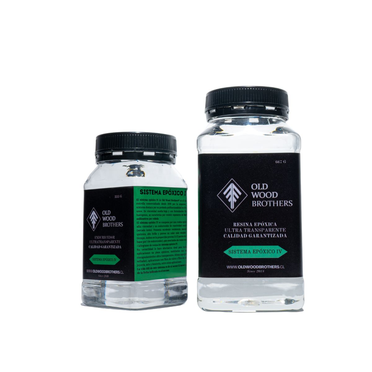 OLD WOOD BROTHERS - Sistema epoxico IV - Resina epoxica 1 Kg