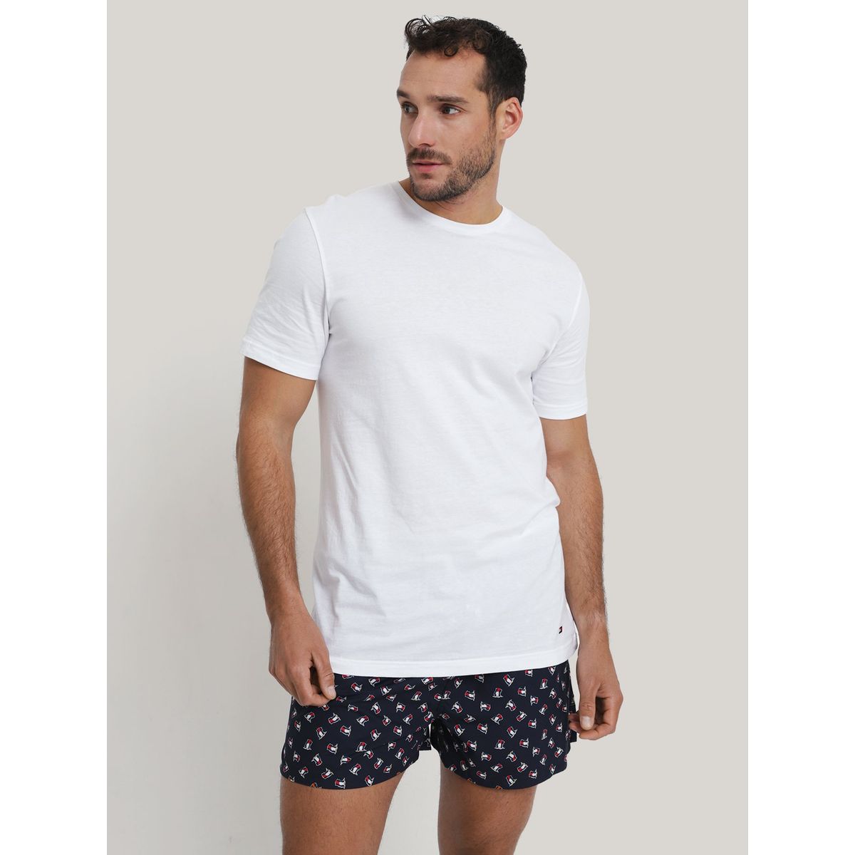 TOMMY HILFIGER - Pack De 3 Camisetas C-Neck Multicolor Tommy Hilfiger