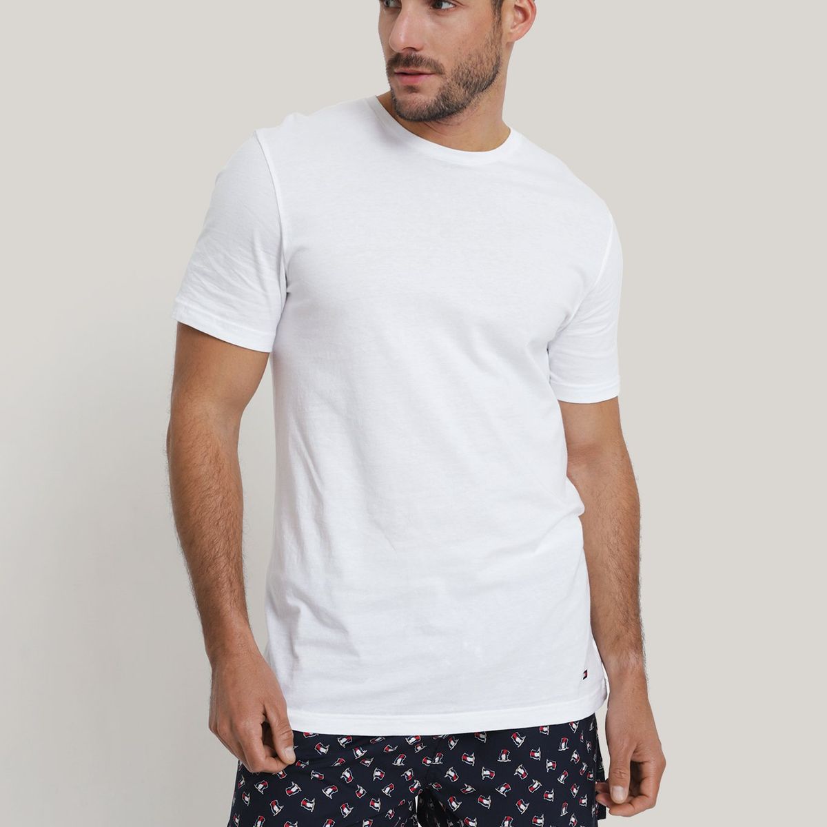TOMMY HILFIGER - Pack De 3 Camisetas C-Neck Multicolor Tommy Hilfiger