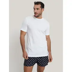 TOMMY HILFIGER - Pack De 3 Camisetas C-Neck Multicolor