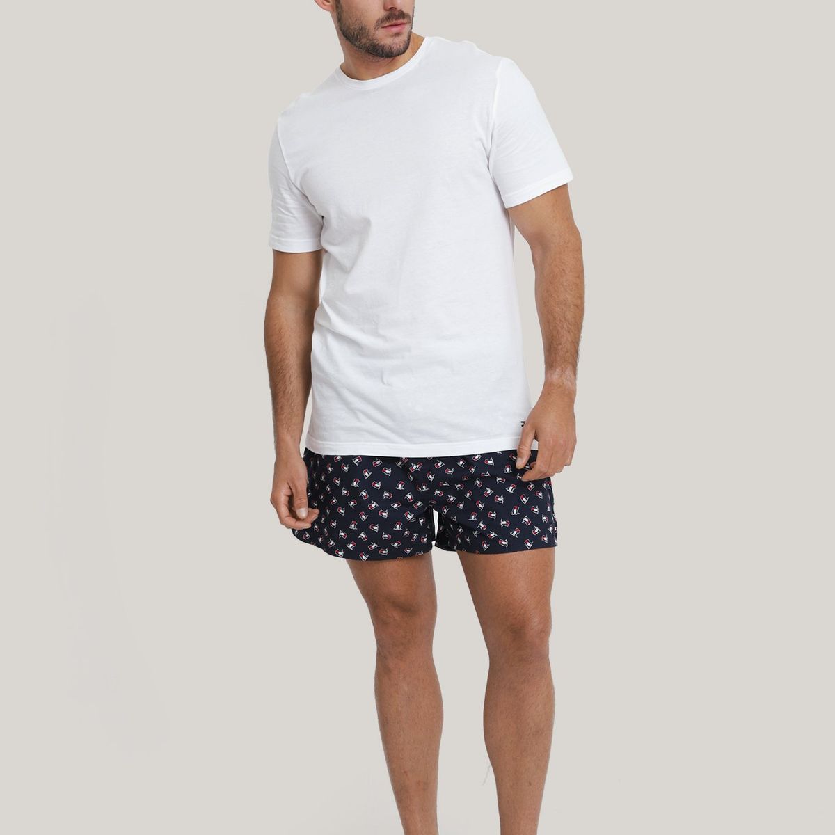 TOMMY HILFIGER - Pack De 3 Camisetas C-Neck Multicolor Tommy Hilfiger