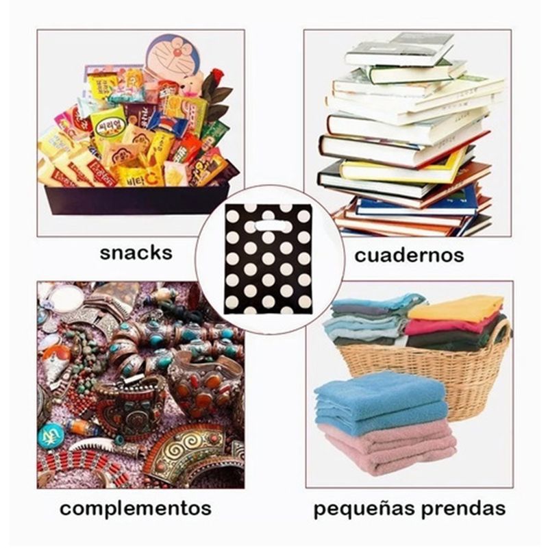 GENERAC - 100 Bolsa Boutique De 30x40cm Bolsa De Embalaje De Regalo