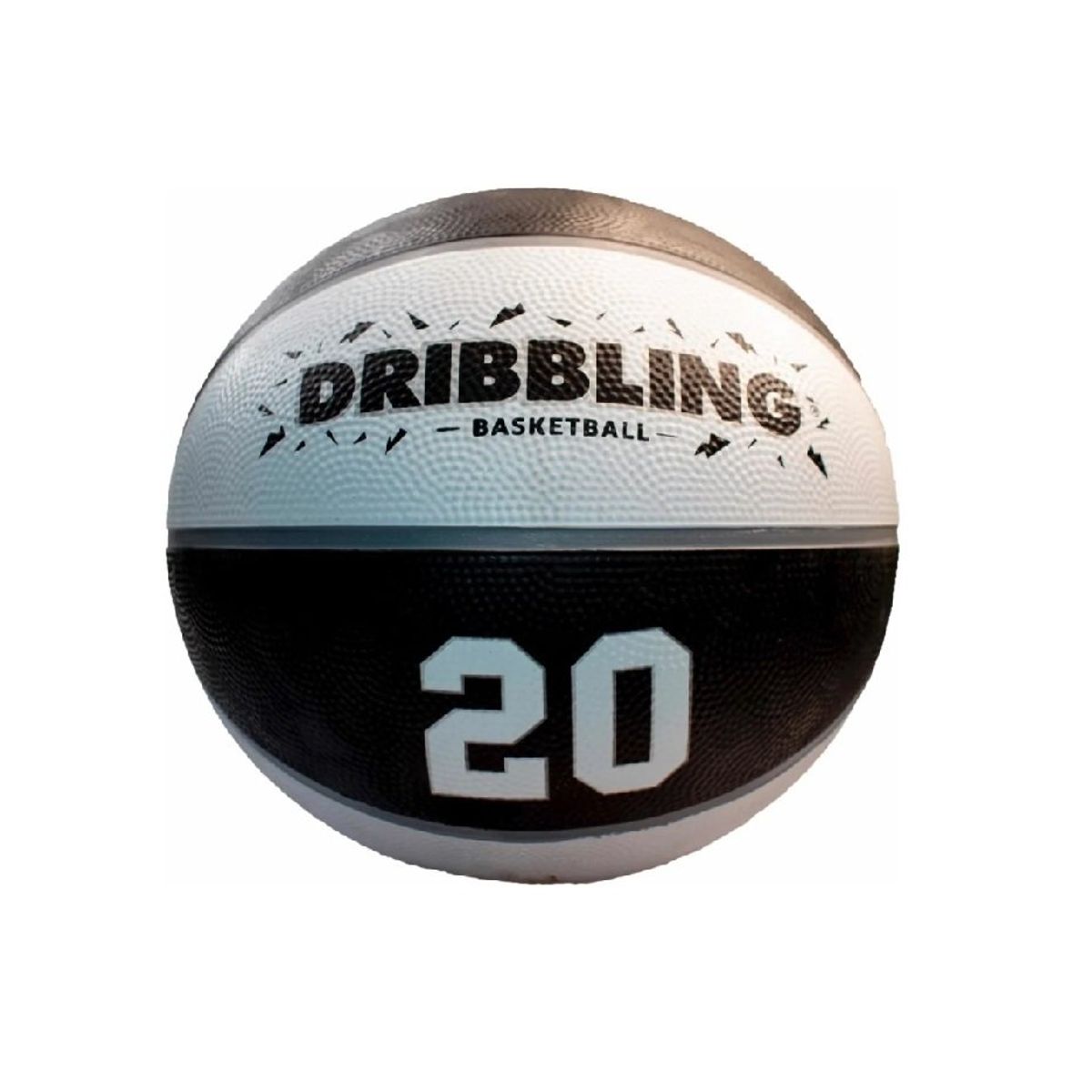 GENERICO - Balón Básquet 7 Drb® Funball Goma Blanco
