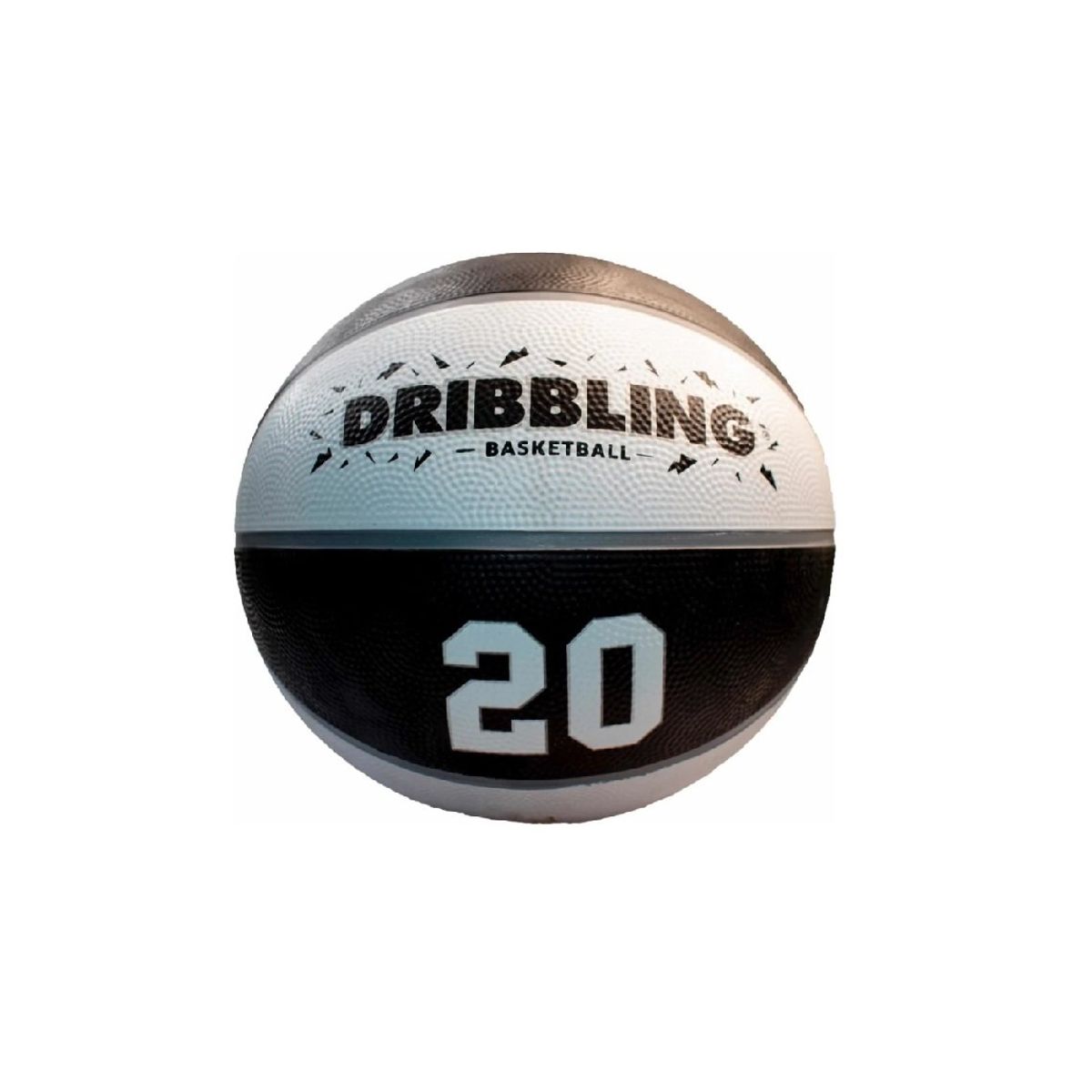 GENERICO - Balón Básquet 7 Drb® Funball Goma Blanco