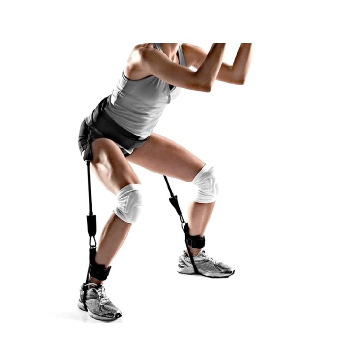 GENERICO - Bandas Elásticas Entrenamiento De Salto Jump Trainer Black