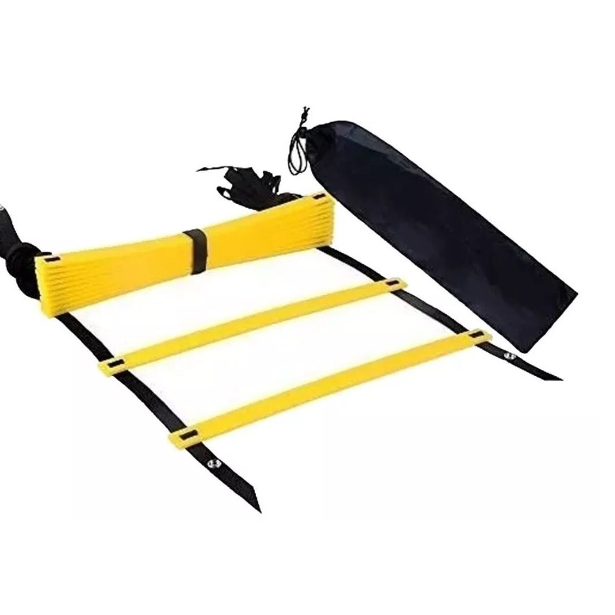 GENERICO - Escalera De Coordinacion Agilidad 6 Mts 12 Peldaños Colores