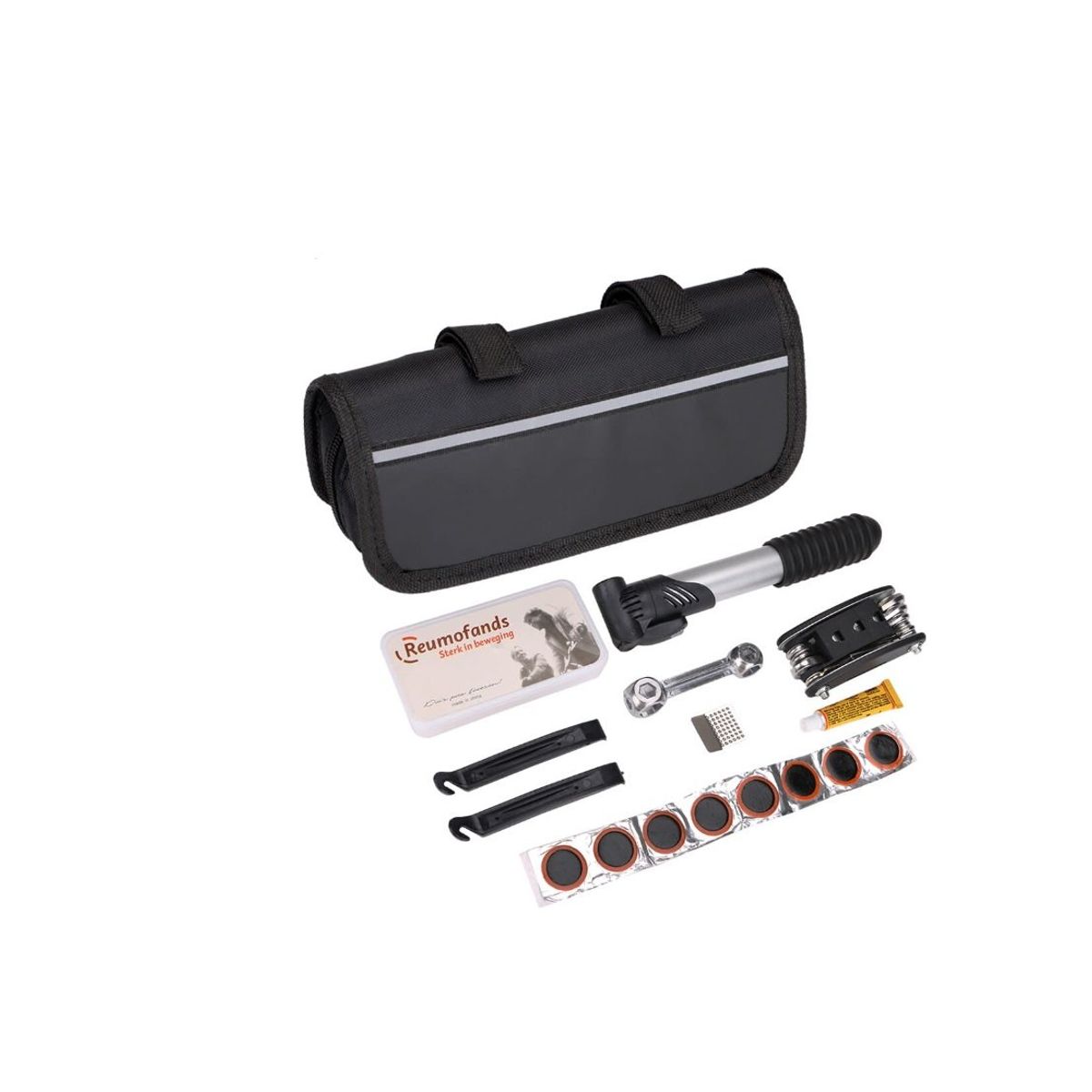 GENERICO - Kit De Herramientas Para Bicicletas Bolso Negro