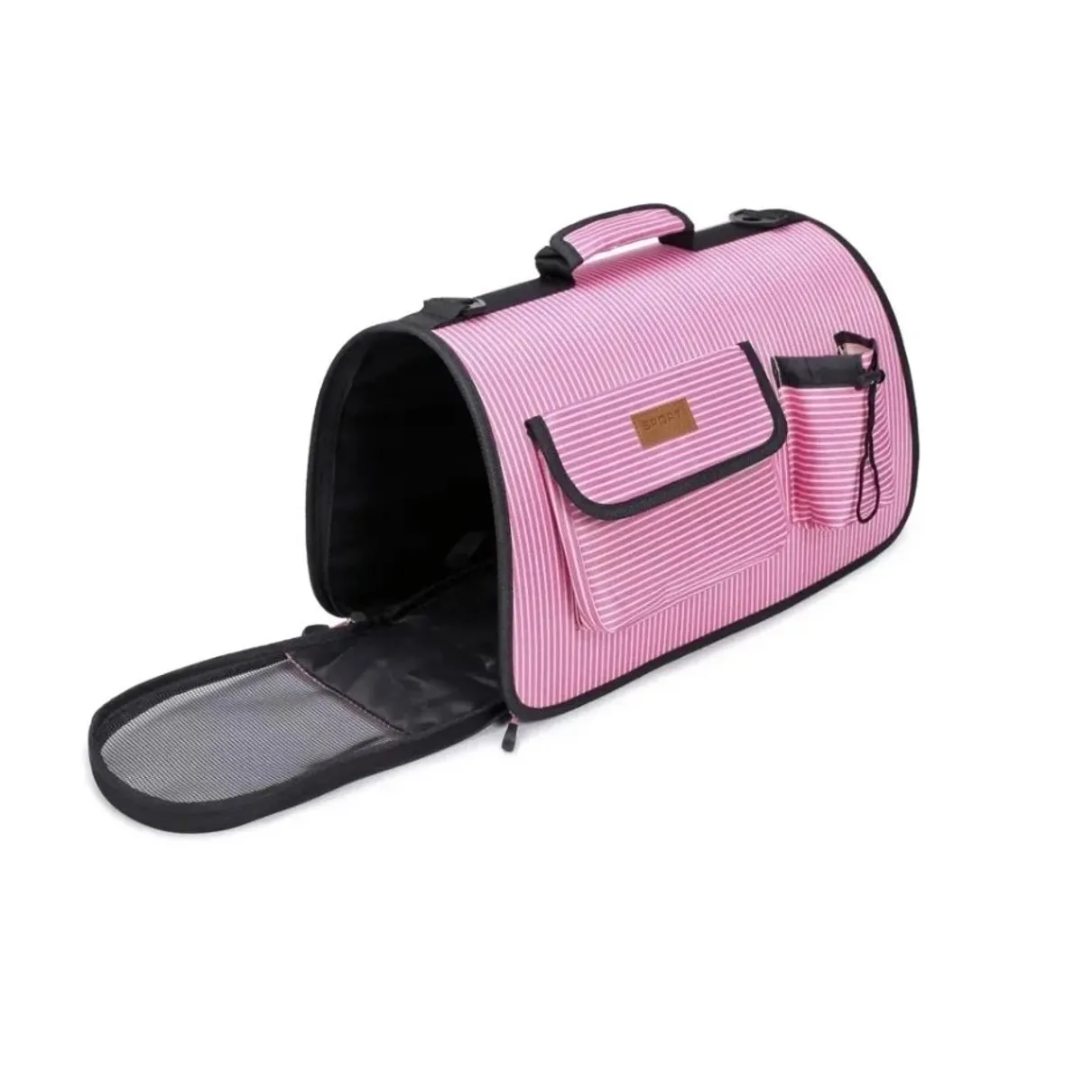 GENERICO - Bolso Transportador Para Mascotas Talla M Rosa