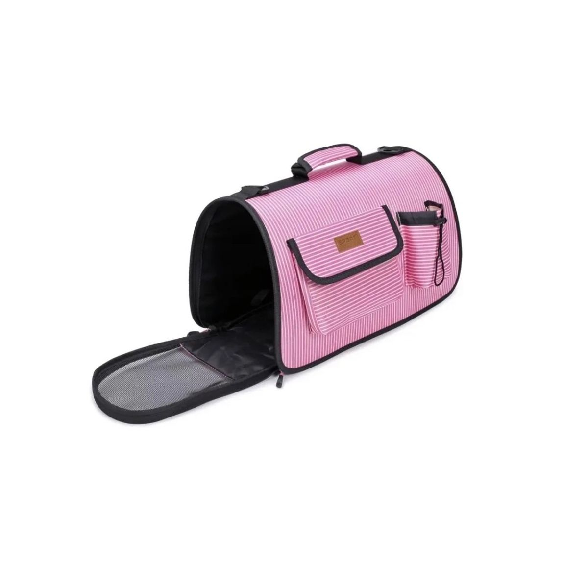 GENERICO - Bolso Transportador Para Mascotas Talla M Rosa