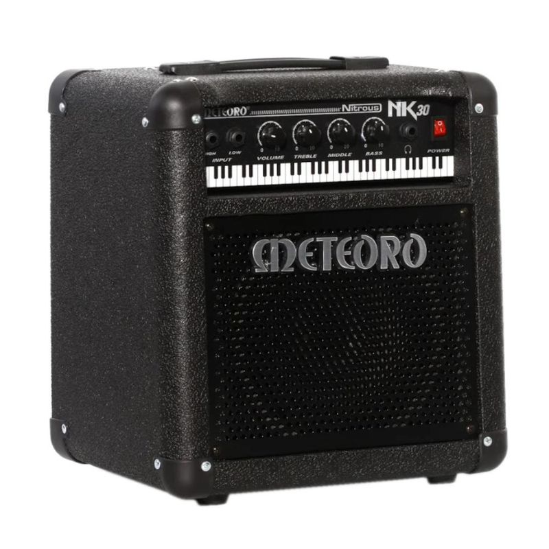 METEORO - Amplificador para teclado Meteoro Nitrous NK30 - Negro