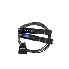 GENERICO - Cuerda Saltar Con Contador Digital Cardio Crossfit Negro