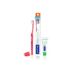 VITIS - Pack Cepillo VITIS® access medio + mini pasta 15ml
