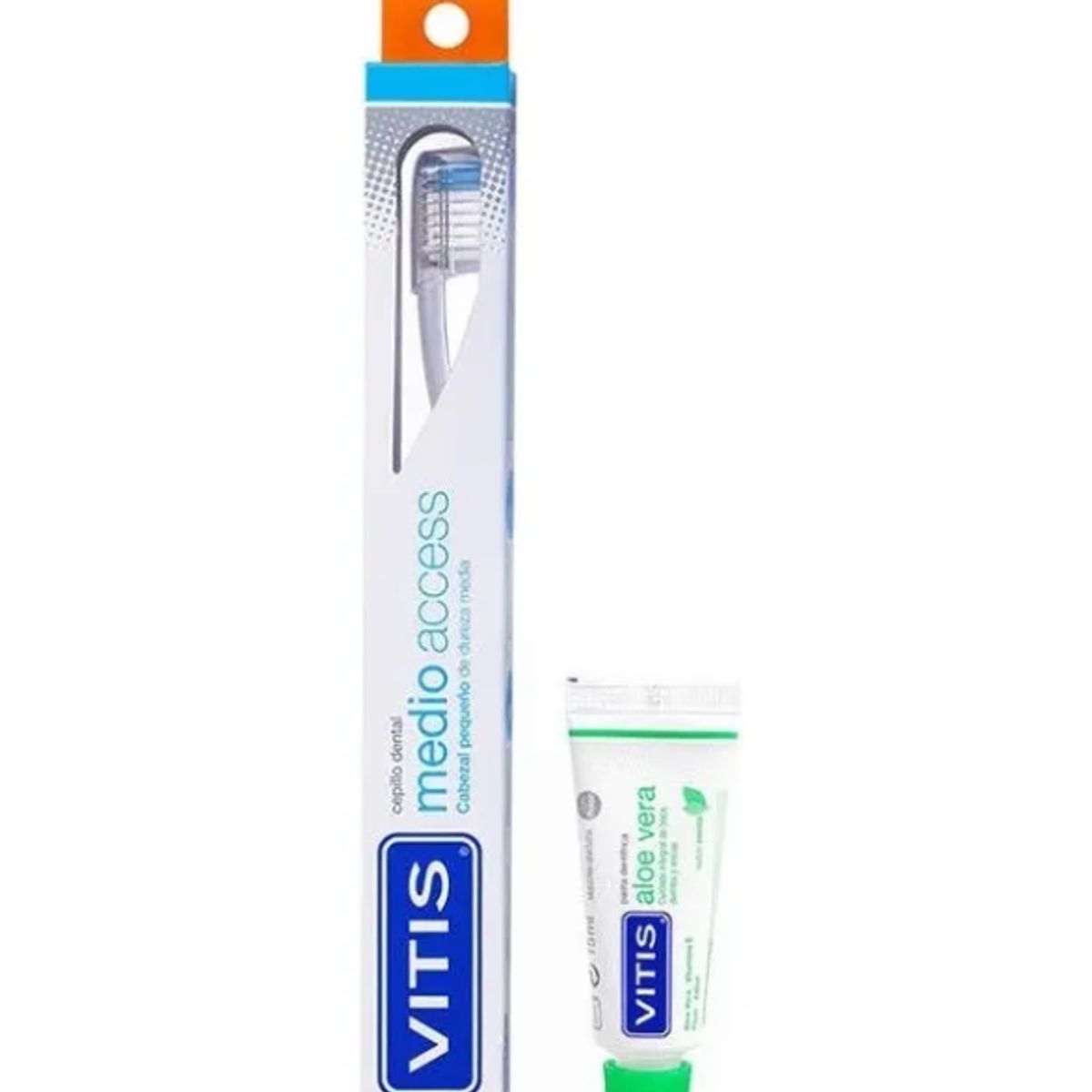 VITIS - Pack Cepillo VITIS® access medio + mini pasta 15ml