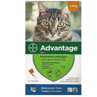 Advantage® - Pipeta Antipulga para Gatos hasta 4kg