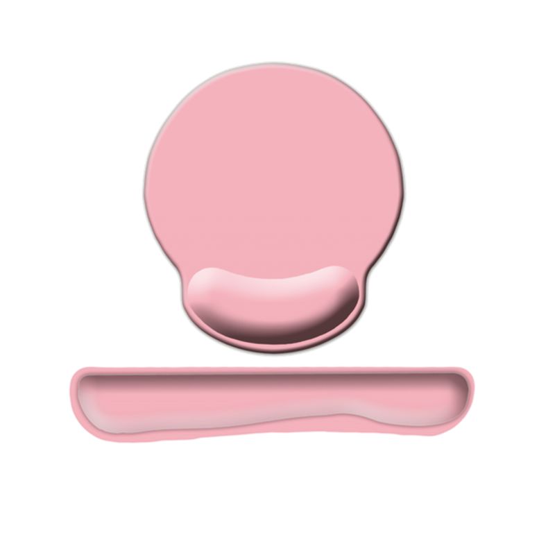 GENERICO - Reposa Muñecas Para Teclado  Mouse Pad Con Apoya Muñeca