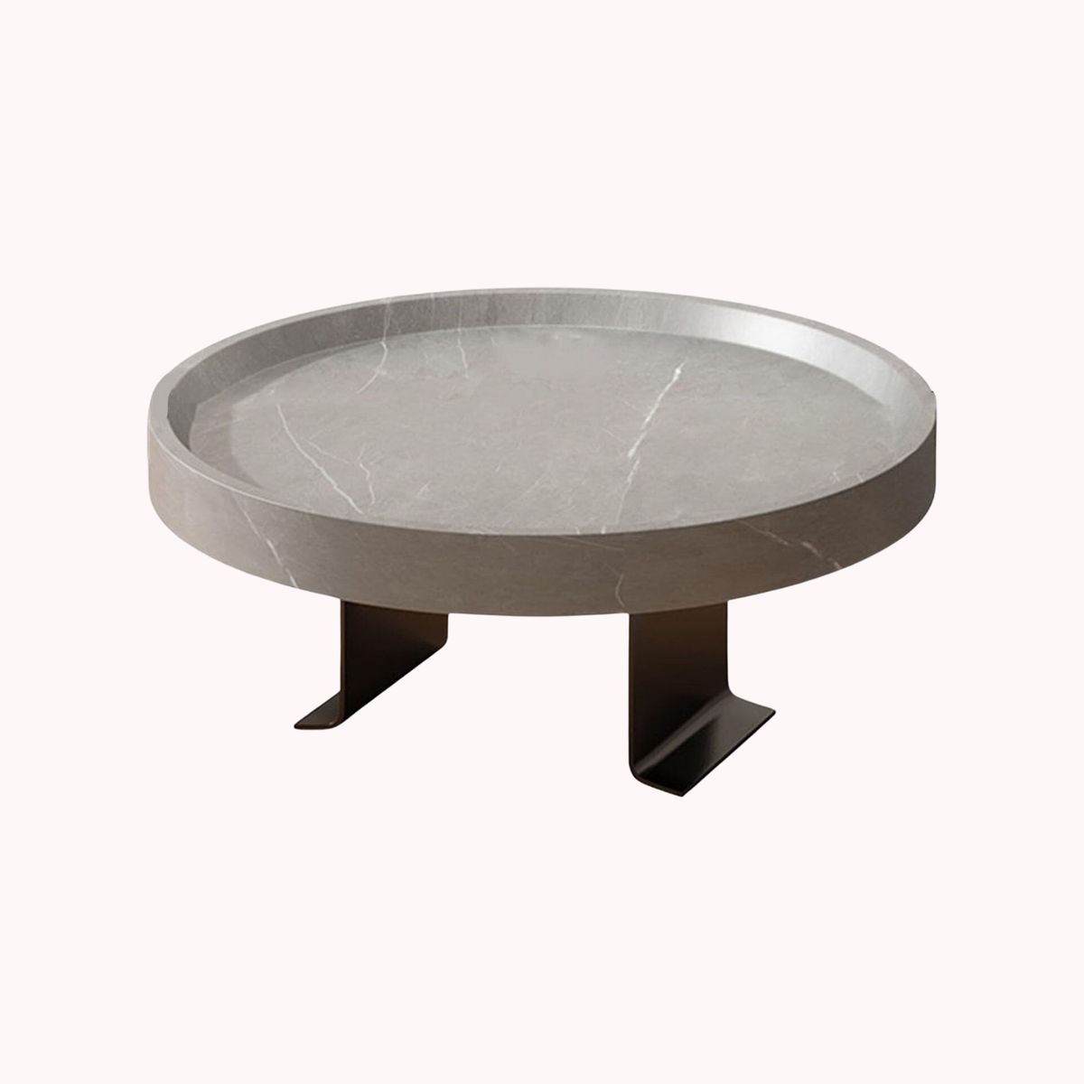 SANTU HOME & DECO - Mesa Bandeja Para Brazo Sofá Gris