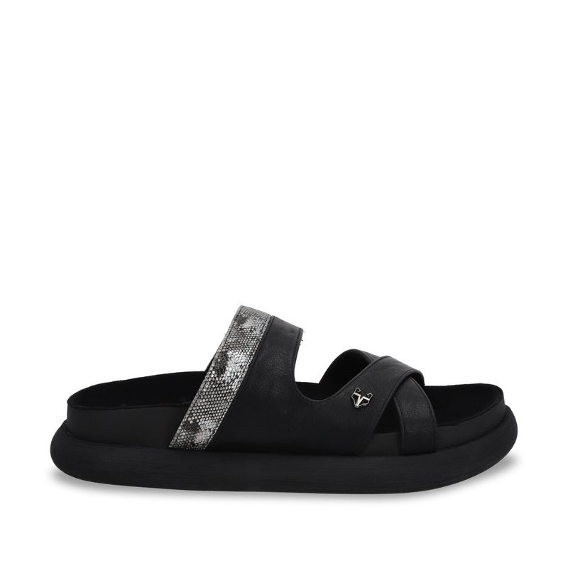 GOTTA - Sandalia Mujer Negra Plana 53700 Gotta