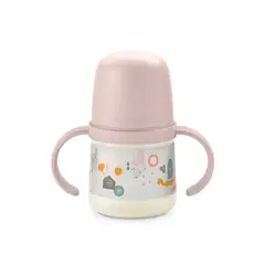 SUAVINEX - BIBERON ASAS 150 ML SILICONA +6 MESES WALK PINK